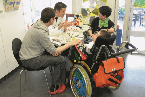 Beratung einer Familie